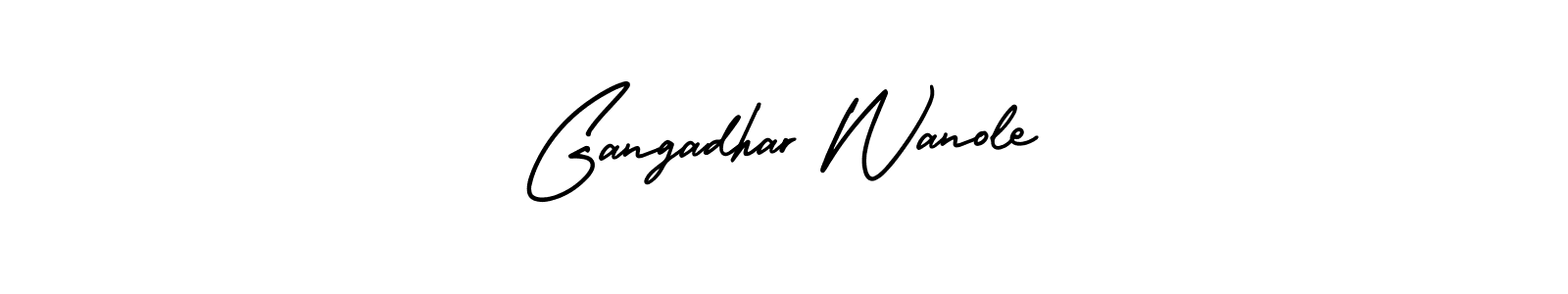 Similarly AmerikaSignatureDemo-Regular is the best handwritten signature design. Signature creator online .You can use it as an online autograph creator for name Gangadhar Wanole. Gangadhar Wanole signature style 3 images and pictures png