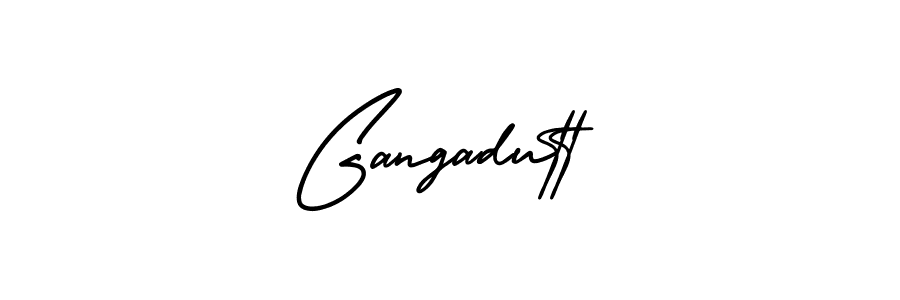 Also we have Gangadutt name is the best signature style. Create professional handwritten signature collection using AmerikaSignatureDemo-Regular autograph style. Gangadutt signature style 3 images and pictures png