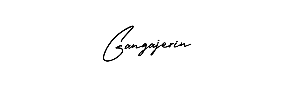 This is the best signature style for the Gangajerin name. Also you like these signature font (AmerikaSignatureDemo-Regular). Mix name signature. Gangajerin signature style 3 images and pictures png