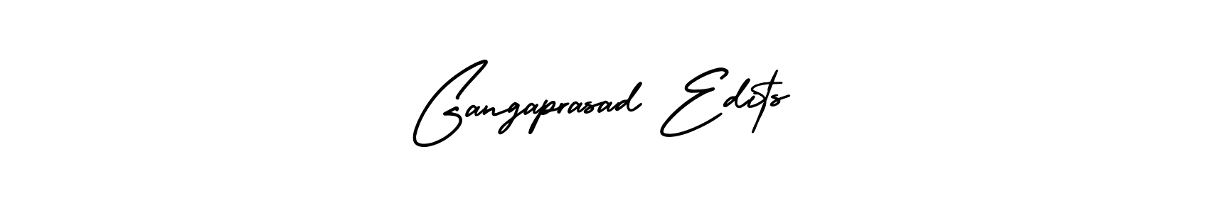 AmerikaSignatureDemo-Regular is a professional signature style that is perfect for those who want to add a touch of class to their signature. It is also a great choice for those who want to make their signature more unique. Get Gangaprasad Edits name to fancy signature for free. Gangaprasad Edits signature style 3 images and pictures png