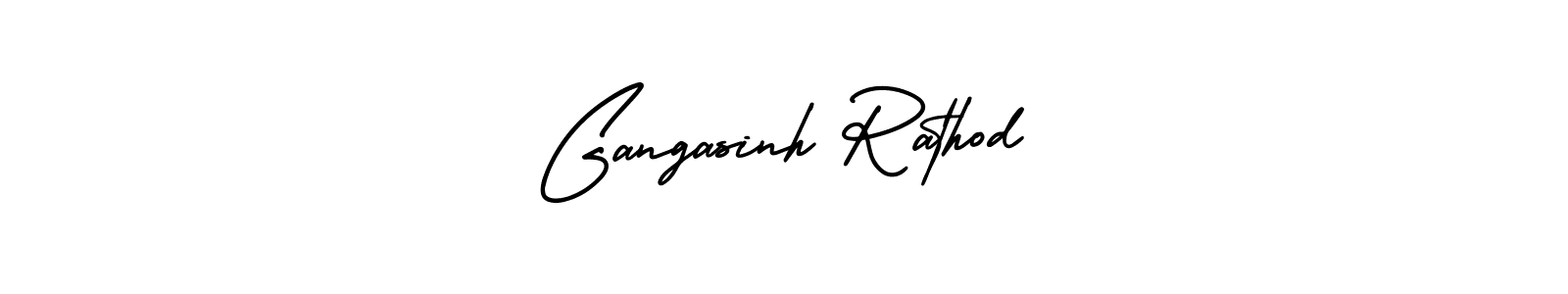 AmerikaSignatureDemo-Regular is a professional signature style that is perfect for those who want to add a touch of class to their signature. It is also a great choice for those who want to make their signature more unique. Get Gangasinh Rathod name to fancy signature for free. Gangasinh Rathod signature style 3 images and pictures png