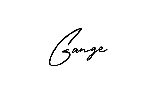 How to make Gange signature? AmerikaSignatureDemo-Regular is a professional autograph style. Create handwritten signature for Gange name. Gange signature style 3 images and pictures png