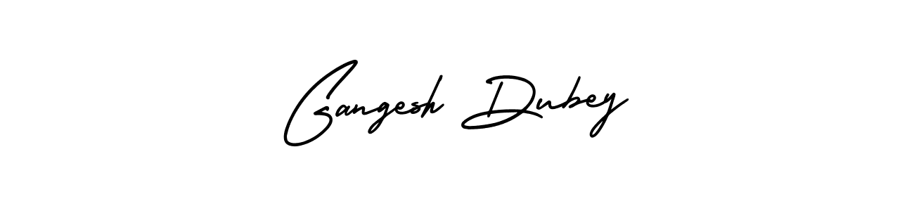 AmerikaSignatureDemo-Regular is a professional signature style that is perfect for those who want to add a touch of class to their signature. It is also a great choice for those who want to make their signature more unique. Get Gangesh Dubey name to fancy signature for free. Gangesh Dubey signature style 3 images and pictures png