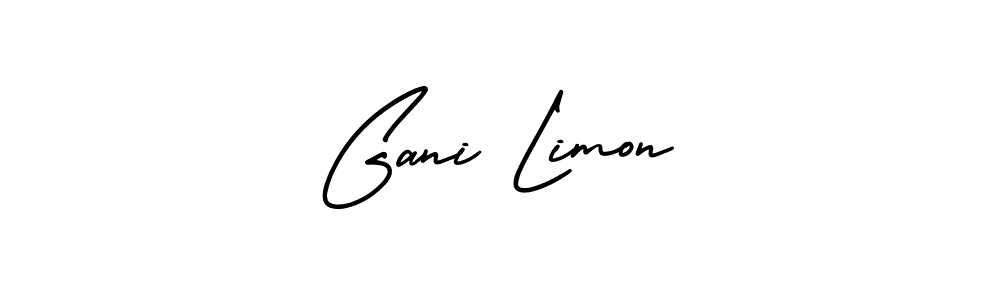 Also we have Gani Limon name is the best signature style. Create professional handwritten signature collection using AmerikaSignatureDemo-Regular autograph style. Gani Limon signature style 3 images and pictures png