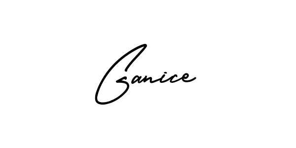 Similarly AmerikaSignatureDemo-Regular is the best handwritten signature design. Signature creator online .You can use it as an online autograph creator for name Ganice. Ganice signature style 3 images and pictures png