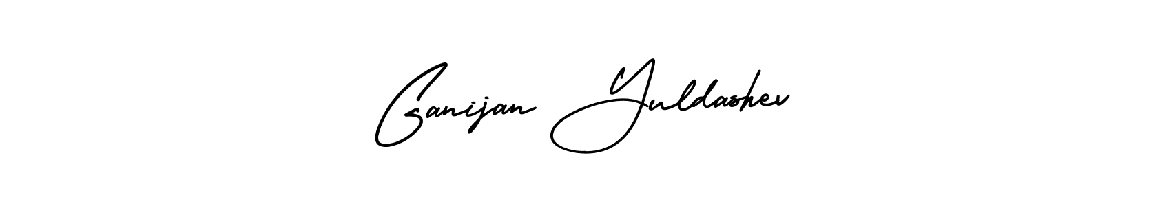 Also we have Ganijan Yuldashev name is the best signature style. Create professional handwritten signature collection using AmerikaSignatureDemo-Regular autograph style. Ganijan Yuldashev signature style 3 images and pictures png