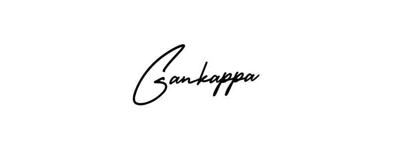 Make a beautiful signature design for name Gankappa. With this signature (AmerikaSignatureDemo-Regular) style, you can create a handwritten signature for free. Gankappa signature style 3 images and pictures png