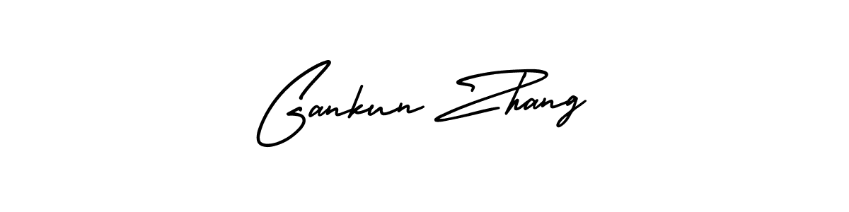 if you are searching for the best signature style for your name Gankun Zhang. so please give up your signature search. here we have designed multiple signature styles  using AmerikaSignatureDemo-Regular. Gankun Zhang signature style 3 images and pictures png