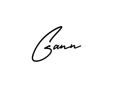 if you are searching for the best signature style for your name Gann. so please give up your signature search. here we have designed multiple signature styles  using AmerikaSignatureDemo-Regular. Gann signature style 3 images and pictures png