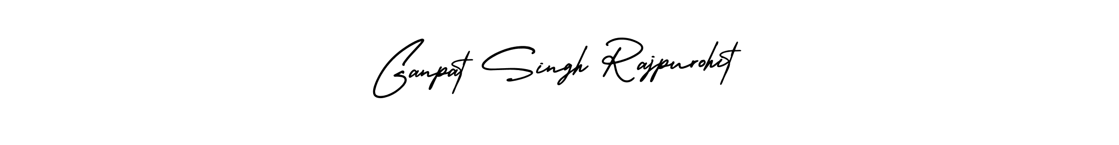 It looks lik you need a new signature style for name Ganpat Singh Rajpurohit. Design unique handwritten (AmerikaSignatureDemo-Regular) signature with our free signature maker in just a few clicks. Ganpat Singh Rajpurohit signature style 3 images and pictures png