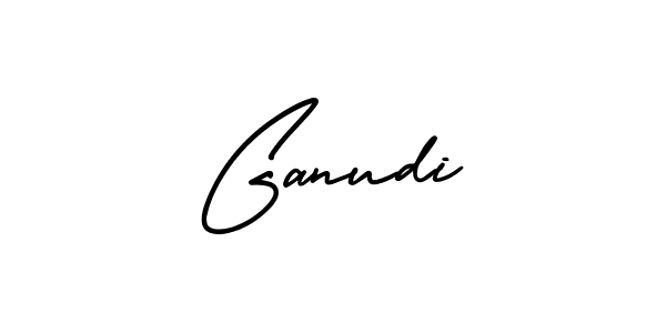 if you are searching for the best signature style for your name Ganudi. so please give up your signature search. here we have designed multiple signature styles  using AmerikaSignatureDemo-Regular. Ganudi signature style 3 images and pictures png