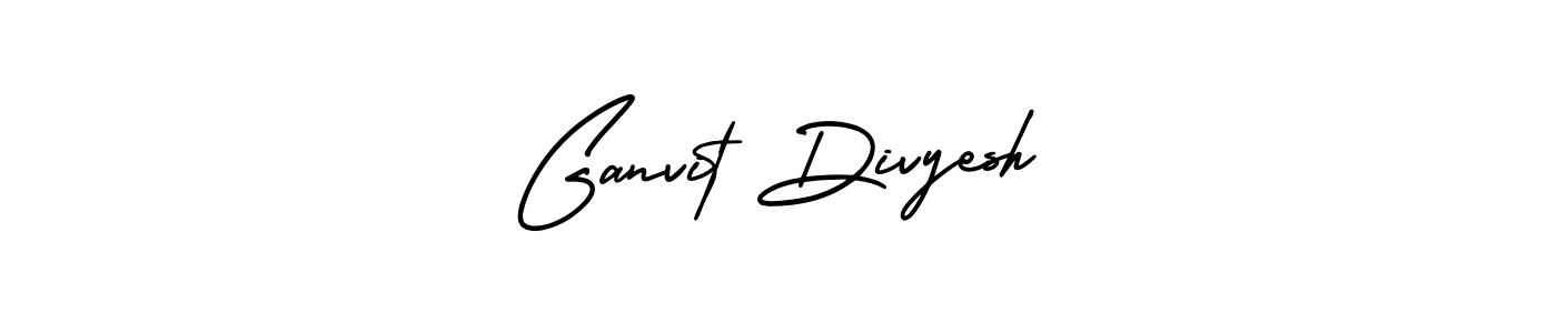 Make a short Ganvit Divyesh signature style. Manage your documents anywhere anytime using AmerikaSignatureDemo-Regular. Create and add eSignatures, submit forms, share and send files easily. Ganvit Divyesh signature style 3 images and pictures png