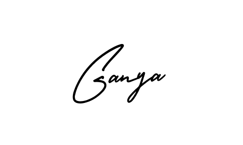 Best and Professional Signature Style for Ganya. AmerikaSignatureDemo-Regular Best Signature Style Collection. Ganya signature style 3 images and pictures png