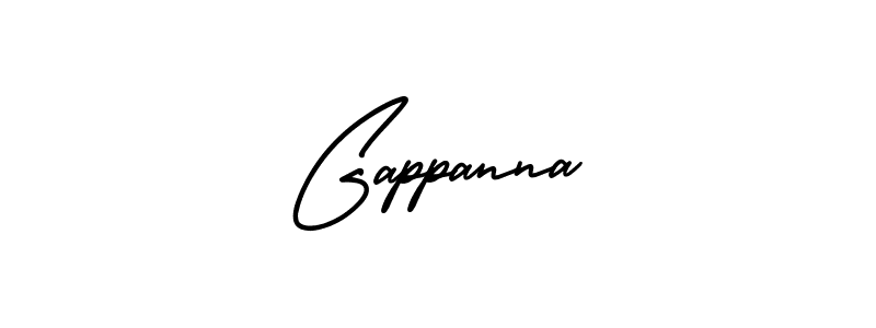 How to Draw Gappanna signature style? AmerikaSignatureDemo-Regular is a latest design signature styles for name Gappanna. Gappanna signature style 3 images and pictures png