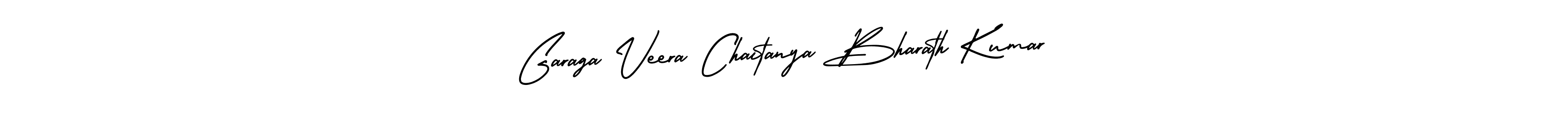 Also You can easily find your signature by using the search form. We will create Garaga Veera Chaitanya Bharath Kumar name handwritten signature images for you free of cost using AmerikaSignatureDemo-Regular sign style. Garaga Veera Chaitanya Bharath Kumar signature style 3 images and pictures png