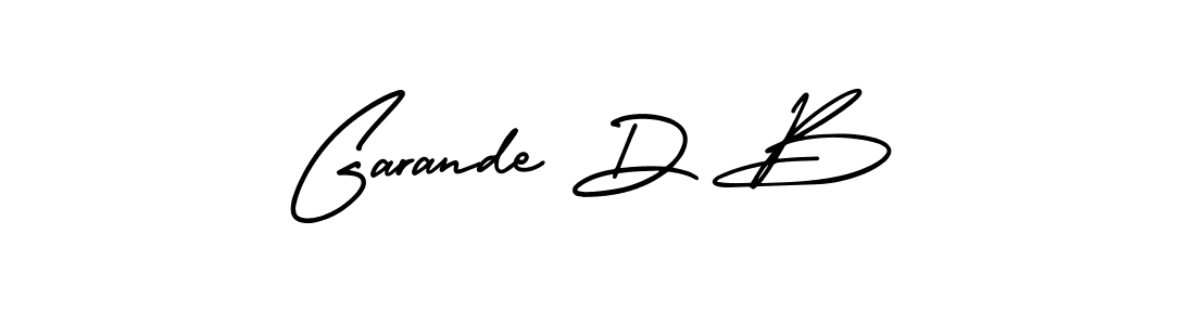 AmerikaSignatureDemo-Regular is a professional signature style that is perfect for those who want to add a touch of class to their signature. It is also a great choice for those who want to make their signature more unique. Get Garande D B name to fancy signature for free. Garande D B signature style 3 images and pictures png