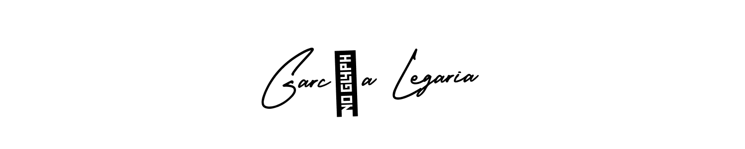 How to Draw García Legaria signature style? AmerikaSignatureDemo-Regular is a latest design signature styles for name García Legaria. García Legaria signature style 3 images and pictures png