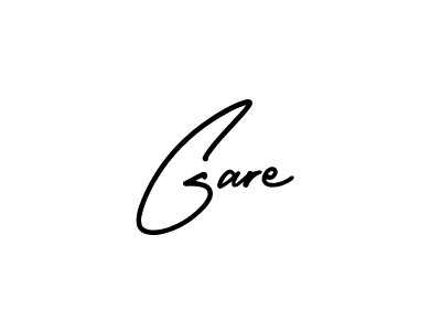 How to make Gare signature? AmerikaSignatureDemo-Regular is a professional autograph style. Create handwritten signature for Gare name. Gare signature style 3 images and pictures png