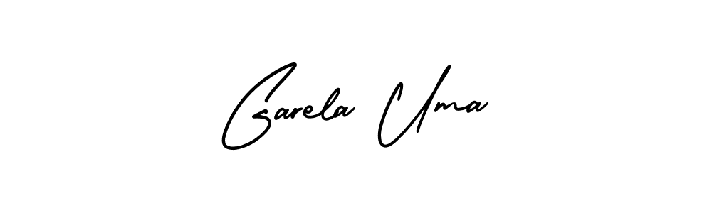 Also we have Garela Uma name is the best signature style. Create professional handwritten signature collection using AmerikaSignatureDemo-Regular autograph style. Garela Uma signature style 3 images and pictures png