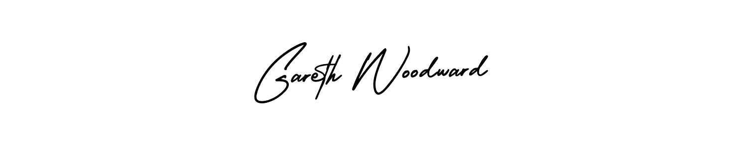 It looks lik you need a new signature style for name Gareth Woodward. Design unique handwritten (AmerikaSignatureDemo-Regular) signature with our free signature maker in just a few clicks. Gareth Woodward signature style 3 images and pictures png