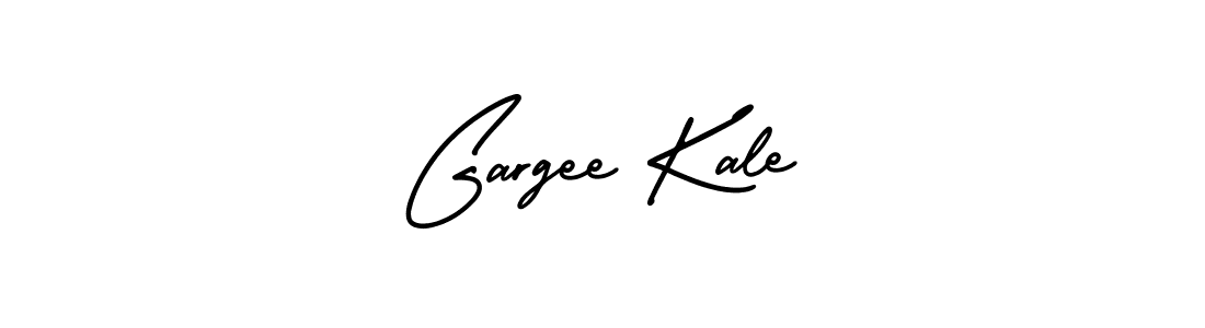 Create a beautiful signature design for name Gargee Kale. With this signature (AmerikaSignatureDemo-Regular) fonts, you can make a handwritten signature for free. Gargee Kale signature style 3 images and pictures png