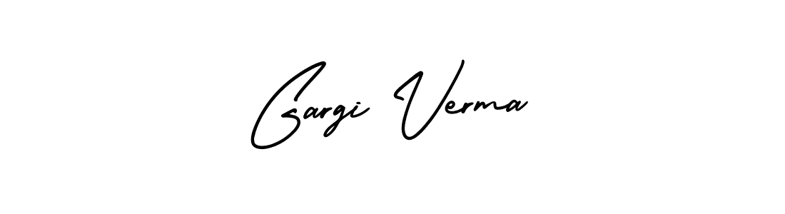 Best and Professional Signature Style for Gargi Verma. AmerikaSignatureDemo-Regular Best Signature Style Collection. Gargi Verma signature style 3 images and pictures png