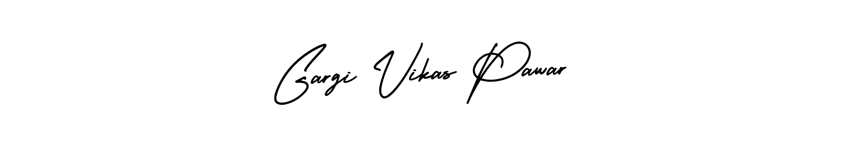 Also we have Gargi Vikas Pawar name is the best signature style. Create professional handwritten signature collection using AmerikaSignatureDemo-Regular autograph style. Gargi Vikas Pawar signature style 3 images and pictures png
