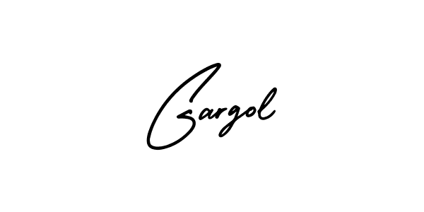 It looks lik you need a new signature style for name Gargol. Design unique handwritten (AmerikaSignatureDemo-Regular) signature with our free signature maker in just a few clicks. Gargol signature style 3 images and pictures png