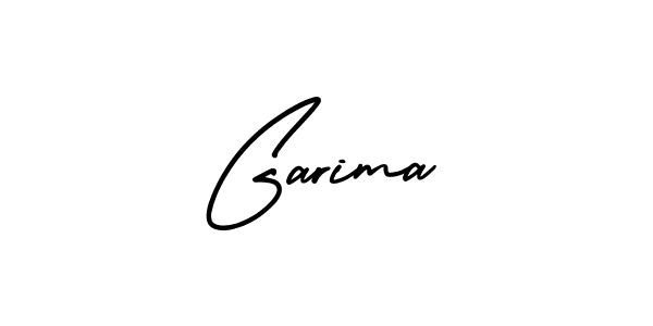 Make a beautiful signature design for name Garima. With this signature (AmerikaSignatureDemo-Regular) style, you can create a handwritten signature for free. Garima signature style 3 images and pictures png