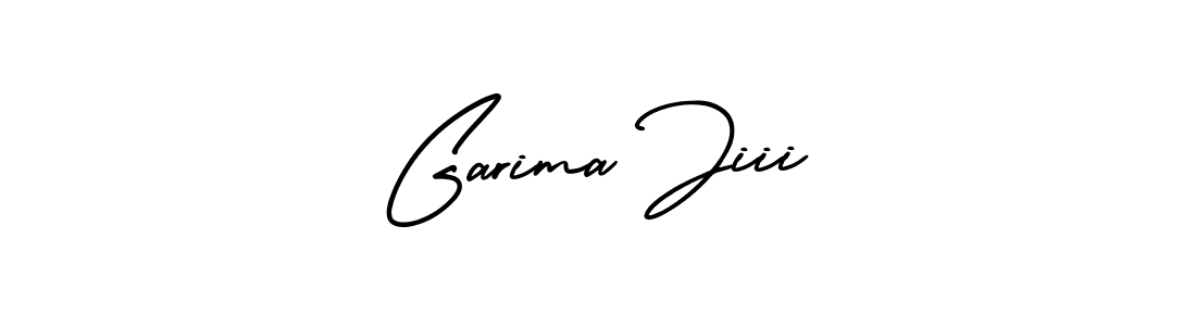 Garima Jiii stylish signature style. Best Handwritten Sign (AmerikaSignatureDemo-Regular) for my name. Handwritten Signature Collection Ideas for my name Garima Jiii. Garima Jiii signature style 3 images and pictures png