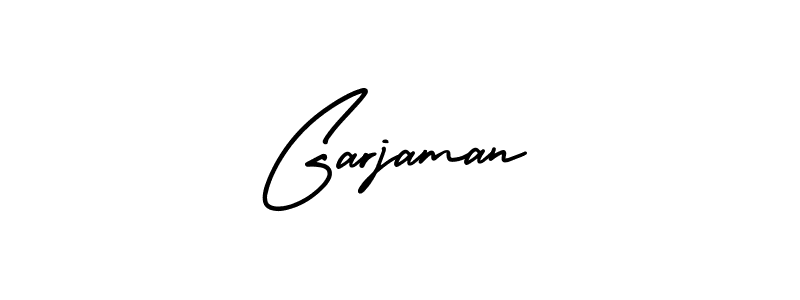 How to Draw Garjaman signature style? AmerikaSignatureDemo-Regular is a latest design signature styles for name Garjaman. Garjaman signature style 3 images and pictures png