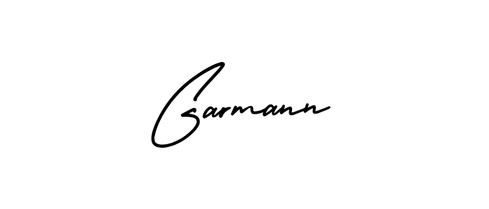 You should practise on your own different ways (AmerikaSignatureDemo-Regular) to write your name (Garmann) in signature. don't let someone else do it for you. Garmann signature style 3 images and pictures png