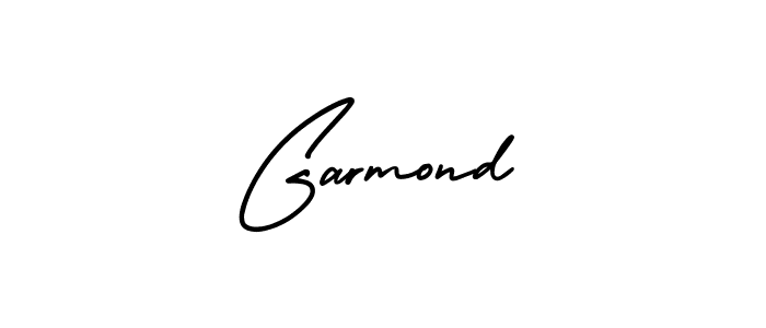 Use a signature maker to create a handwritten signature online. With this signature software, you can design (AmerikaSignatureDemo-Regular) your own signature for name Garmond. Garmond signature style 3 images and pictures png
