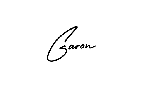 Create a beautiful signature design for name Garon. With this signature (AmerikaSignatureDemo-Regular) fonts, you can make a handwritten signature for free. Garon signature style 3 images and pictures png