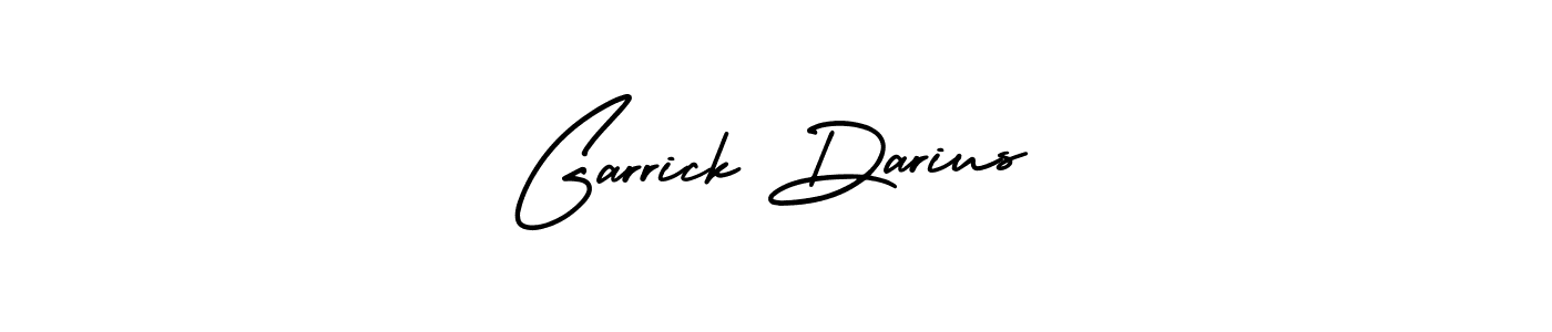 if you are searching for the best signature style for your name Garrick Darius. so please give up your signature search. here we have designed multiple signature styles  using AmerikaSignatureDemo-Regular. Garrick Darius signature style 3 images and pictures png
