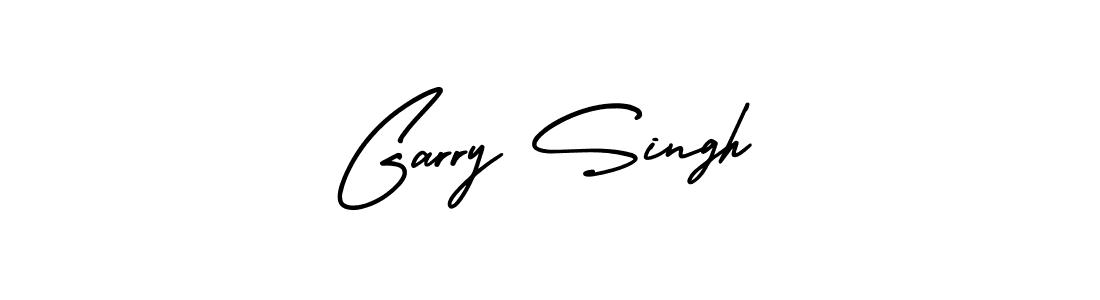 Garry Singh stylish signature style. Best Handwritten Sign (AmerikaSignatureDemo-Regular) for my name. Handwritten Signature Collection Ideas for my name Garry Singh. Garry Singh signature style 3 images and pictures png