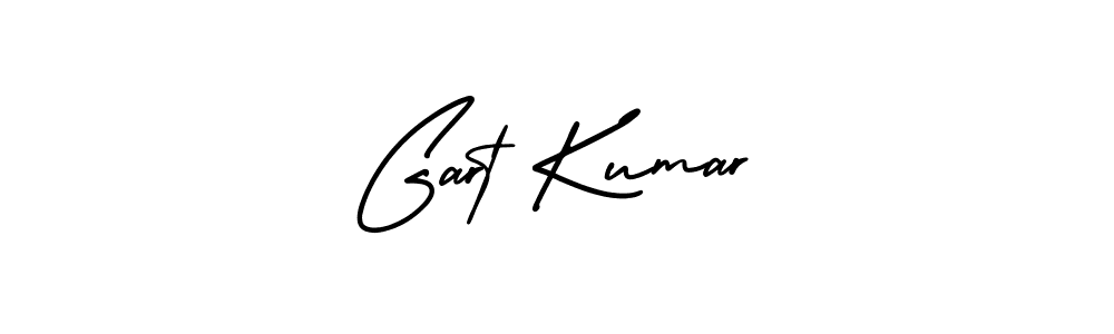 Similarly AmerikaSignatureDemo-Regular is the best handwritten signature design. Signature creator online .You can use it as an online autograph creator for name Gart Kumar. Gart Kumar signature style 3 images and pictures png