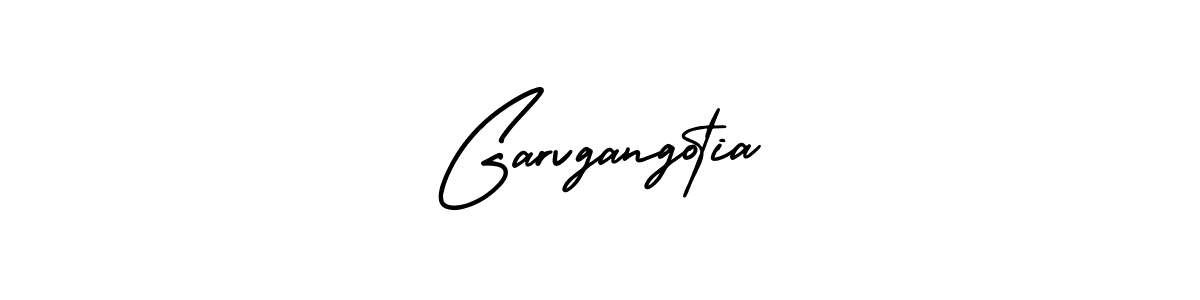 Make a beautiful signature design for name Garvgangotia. With this signature (AmerikaSignatureDemo-Regular) style, you can create a handwritten signature for free. Garvgangotia signature style 3 images and pictures png
