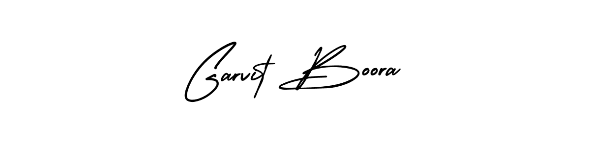 Also You can easily find your signature by using the search form. We will create Garvit Boora name handwritten signature images for you free of cost using AmerikaSignatureDemo-Regular sign style. Garvit Boora signature style 3 images and pictures png