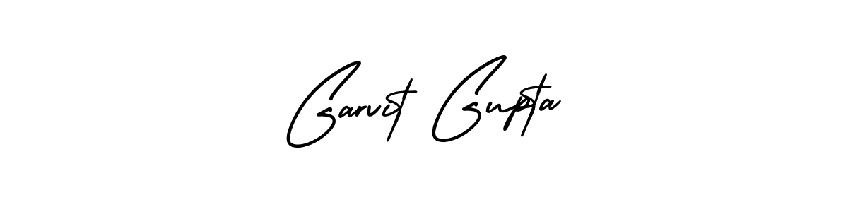 Garvit Gupta stylish signature style. Best Handwritten Sign (AmerikaSignatureDemo-Regular) for my name. Handwritten Signature Collection Ideas for my name Garvit Gupta. Garvit Gupta signature style 3 images and pictures png