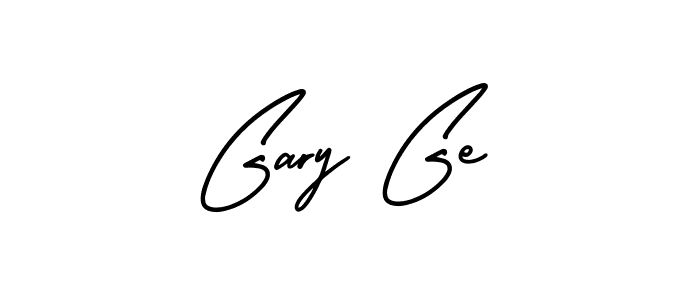 AmerikaSignatureDemo-Regular is a professional signature style that is perfect for those who want to add a touch of class to their signature. It is also a great choice for those who want to make their signature more unique. Get Gary Ge name to fancy signature for free. Gary Ge signature style 3 images and pictures png