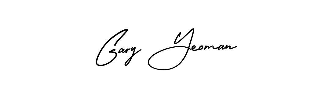 Use a signature maker to create a handwritten signature online. With this signature software, you can design (AmerikaSignatureDemo-Regular) your own signature for name Gary Yeoman. Gary Yeoman signature style 3 images and pictures png