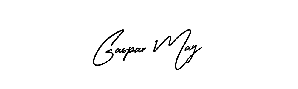 Also we have Gaspar May name is the best signature style. Create professional handwritten signature collection using AmerikaSignatureDemo-Regular autograph style. Gaspar May signature style 3 images and pictures png