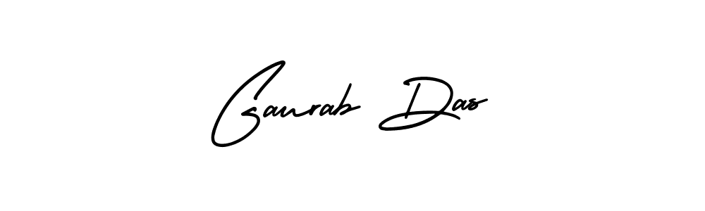 Create a beautiful signature design for name Gaurab Das. With this signature (AmerikaSignatureDemo-Regular) fonts, you can make a handwritten signature for free. Gaurab Das signature style 3 images and pictures png