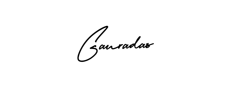 It looks lik you need a new signature style for name Gauradas. Design unique handwritten (AmerikaSignatureDemo-Regular) signature with our free signature maker in just a few clicks. Gauradas signature style 3 images and pictures png