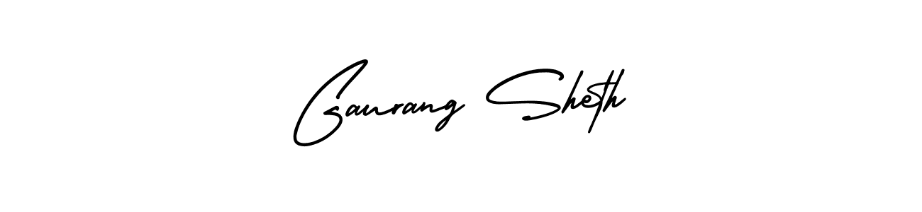 Similarly AmerikaSignatureDemo-Regular is the best handwritten signature design. Signature creator online .You can use it as an online autograph creator for name Gaurang Sheth. Gaurang Sheth signature style 3 images and pictures png