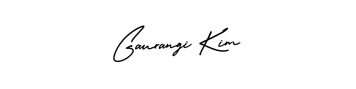 Design your own signature with our free online signature maker. With this signature software, you can create a handwritten (AmerikaSignatureDemo-Regular) signature for name Gaurangi Kim. Gaurangi Kim signature style 3 images and pictures png