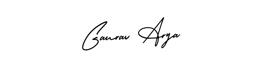 AmerikaSignatureDemo-Regular is a professional signature style that is perfect for those who want to add a touch of class to their signature. It is also a great choice for those who want to make their signature more unique. Get Gaurav Arya name to fancy signature for free. Gaurav Arya signature style 3 images and pictures png