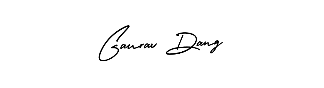 Make a beautiful signature design for name Gaurav Dang. Use this online signature maker to create a handwritten signature for free. Gaurav Dang signature style 3 images and pictures png