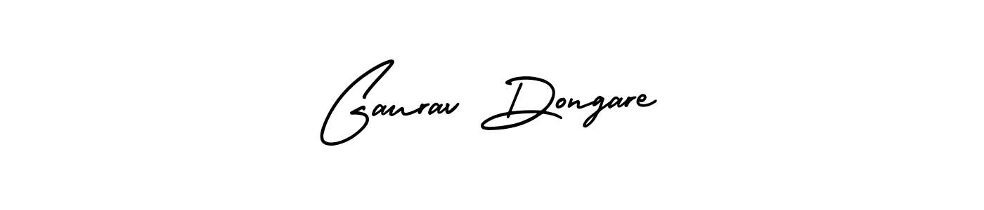 Design your own signature with our free online signature maker. With this signature software, you can create a handwritten (AmerikaSignatureDemo-Regular) signature for name Gaurav Dongare. Gaurav Dongare signature style 3 images and pictures png